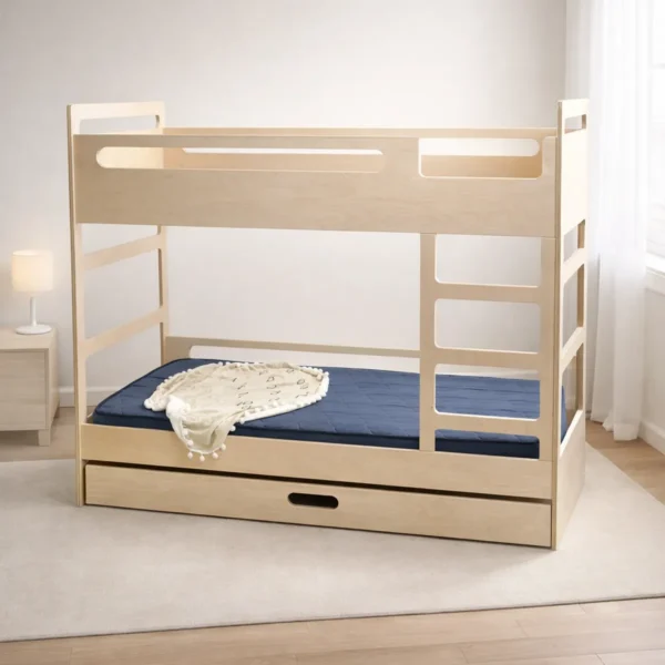 מיטת קומון- מיטה מונטסורית 3ב1